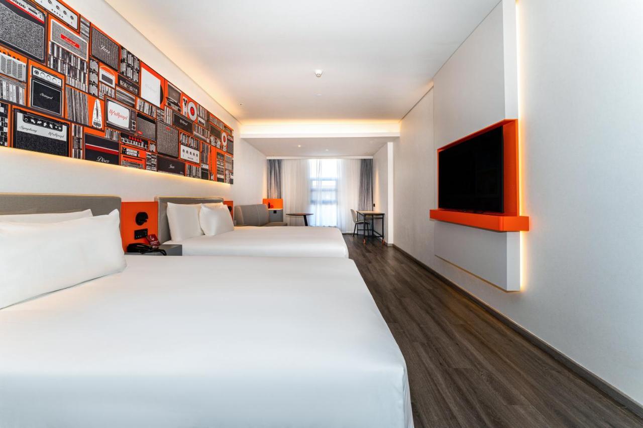 Ibis Styles Hotel - 260M From Guangji Street Subway Station Xi'an  Dış mekan fotoğraf